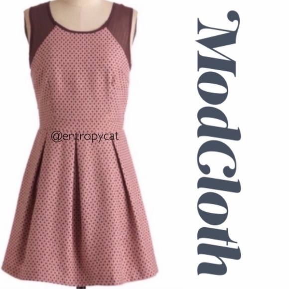 Modcloth Dresses & Skirts - ModCloth Wool blend Fit and Flare Dress